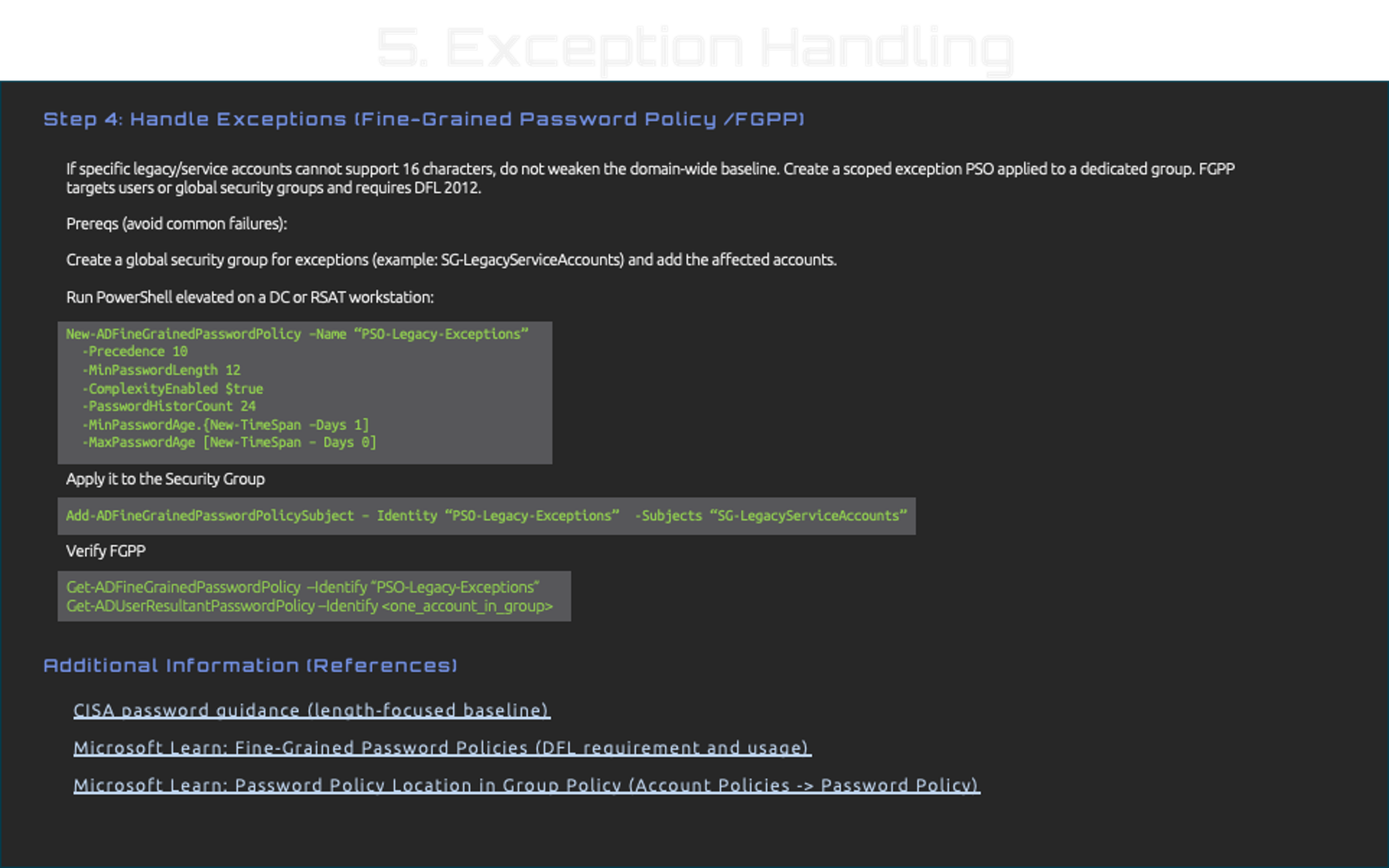 5.Exception Handling
